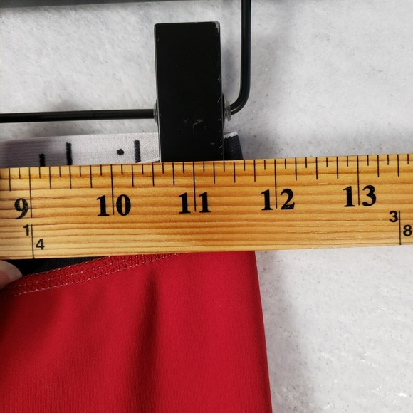 Ethika Women's Subzero Performance Leggings Size Small Red Calf Length Capri - Picture 8 of 8